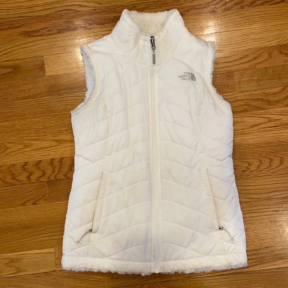 The North Face White Vest
